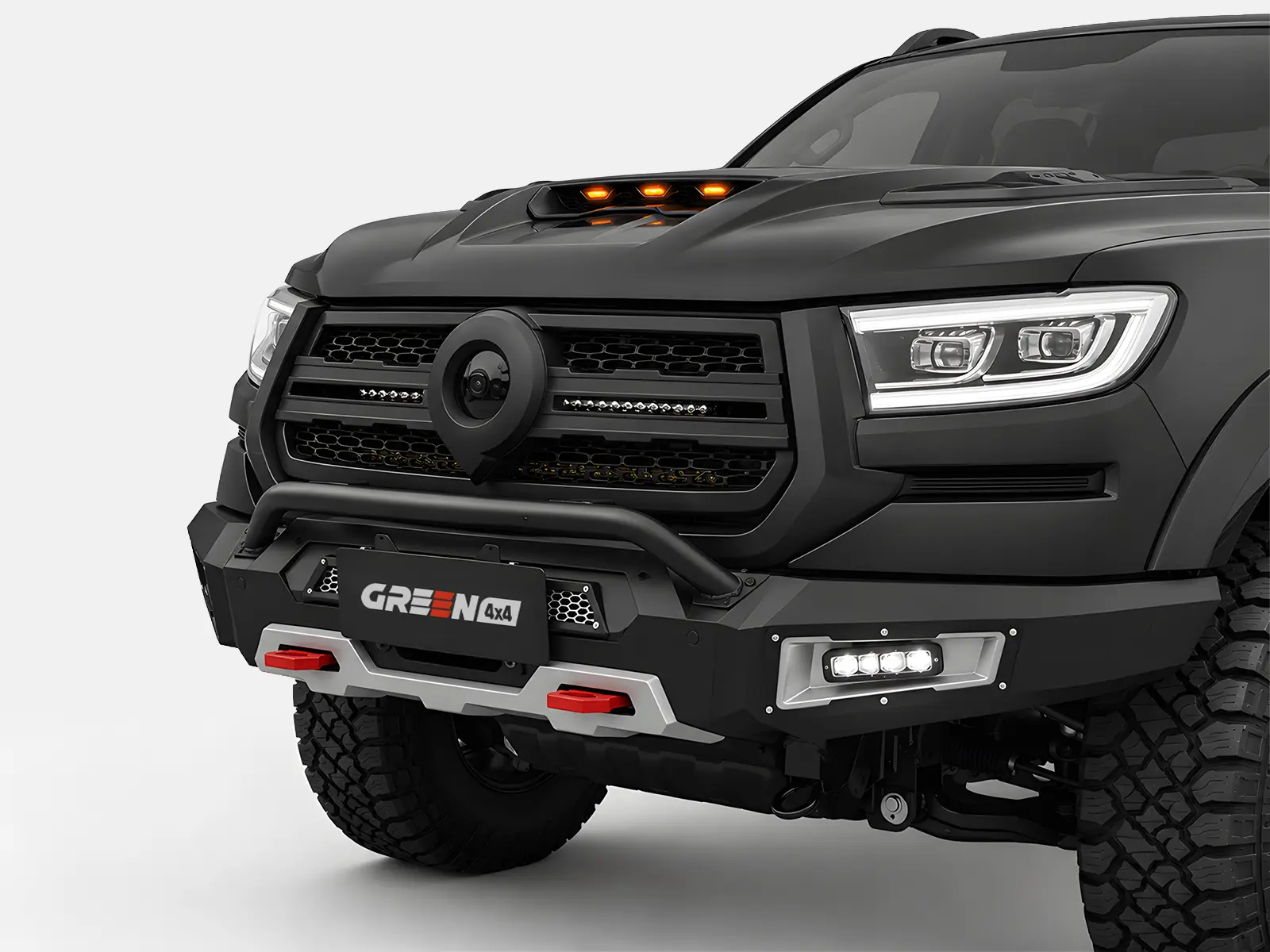 GWM Cannon / Poer / P-Series Passenger Steel Bullbar product image 2