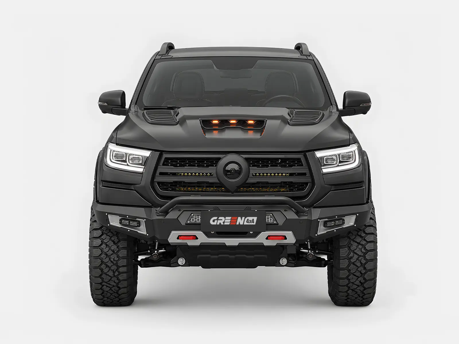 GWM Cannon / Poer / P-Series Passenger Steel Bullbar product image 1