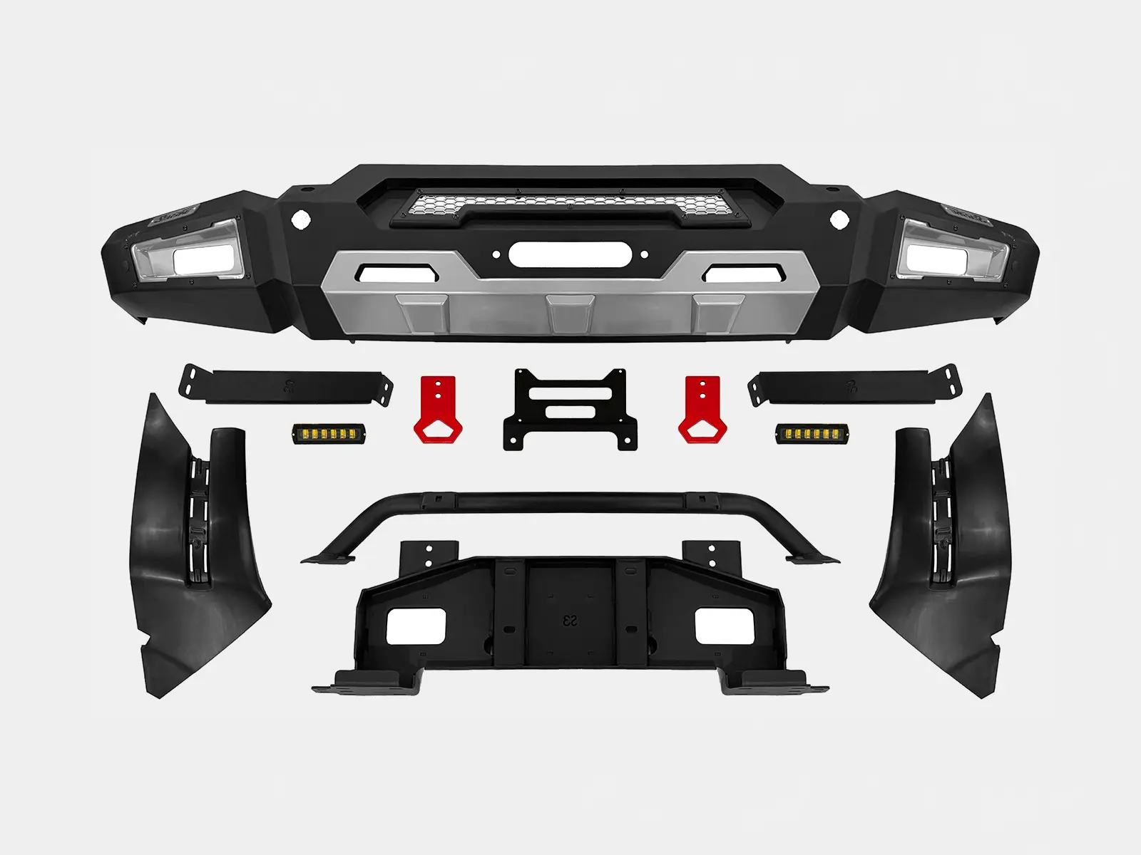 GWM Cannon / Poer / P-Series Passenger Steel Bullbar product image 4