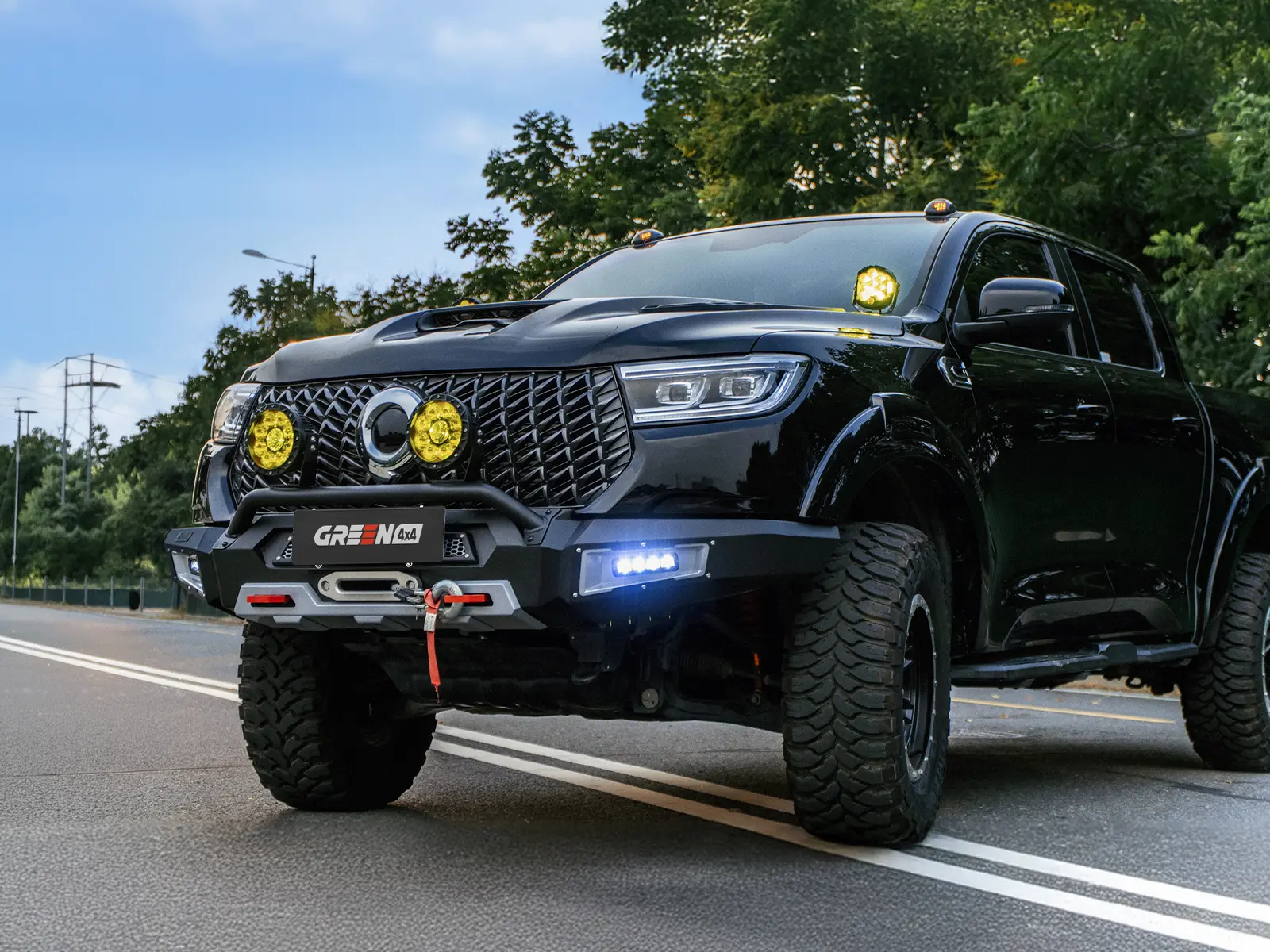 GWM Cannon / Poer / P-Series Commercial Steel Bullbar product image 1