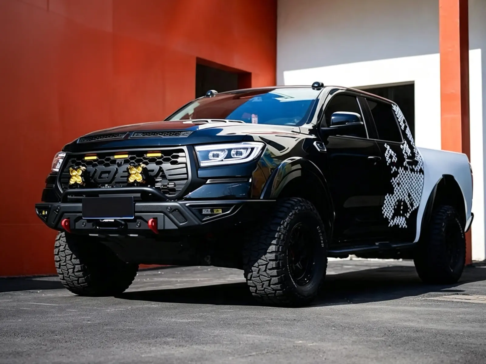 GWM Cannon / Poer / P-Series Passenger Heavy-Duty Bullbar product image 1