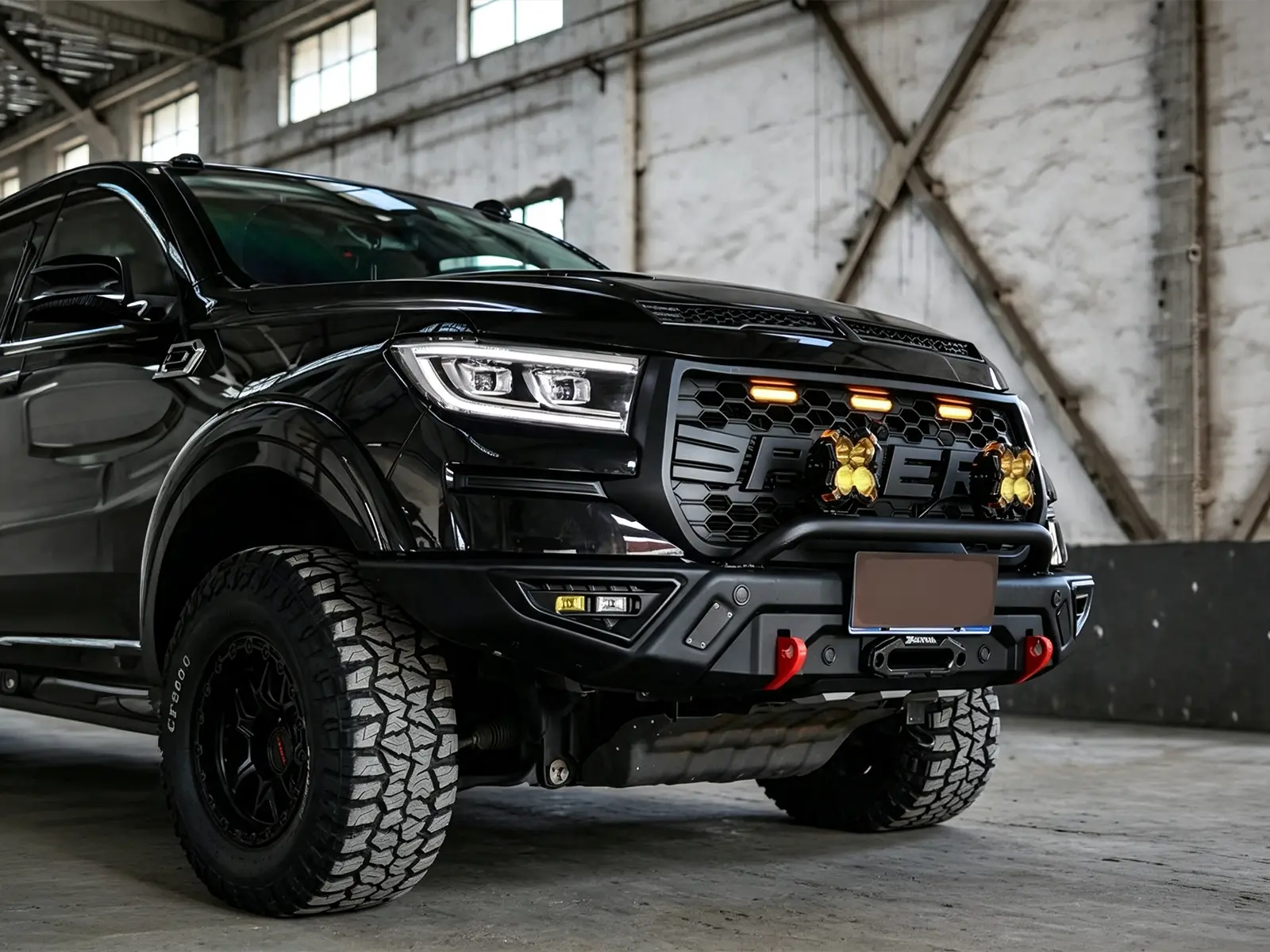 GWM Cannon / Poer / P-Series Passenger Heavy-Duty Bullbar product image 2