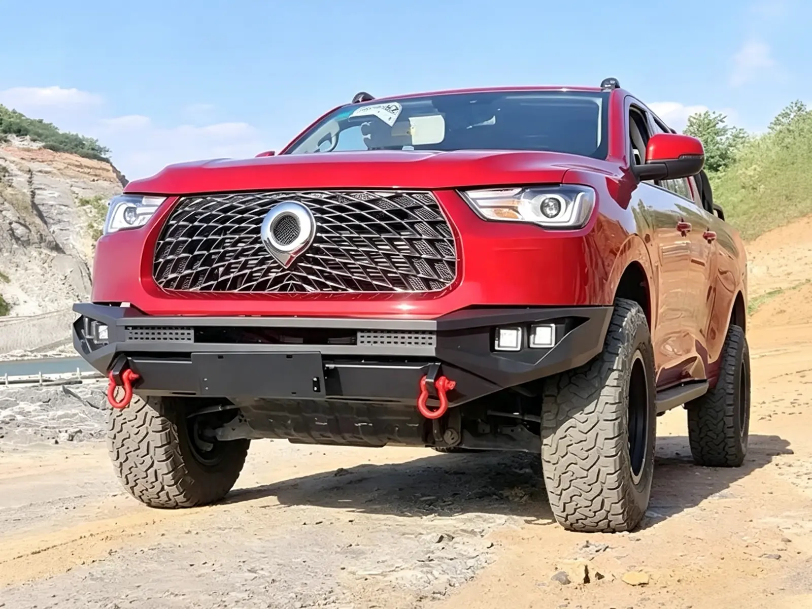 GWM Cannon / Poer / P-Series Passenger Winch Bullbar product image 1