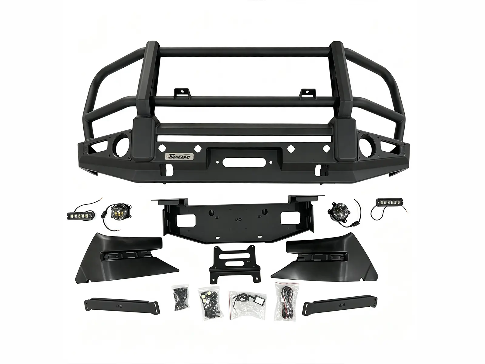 GWM Cannon / Poer / P-Series Passenger Bullbar With LED Lights product image 4